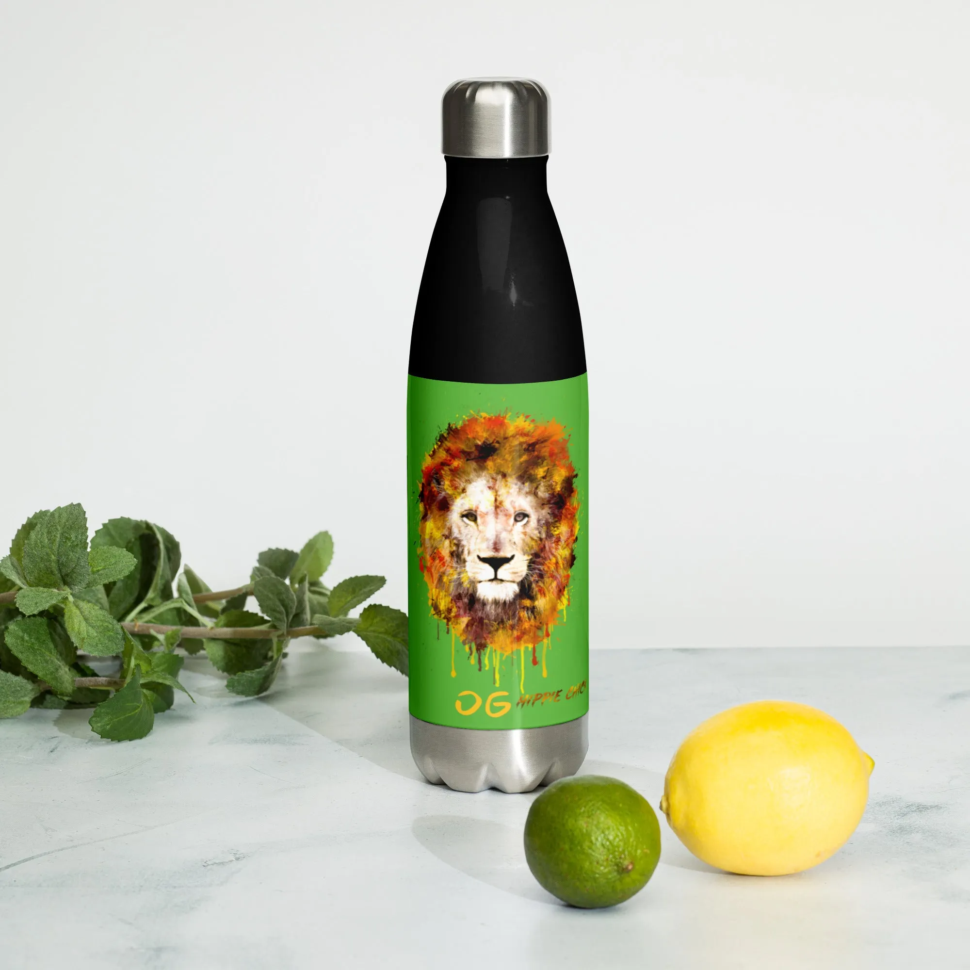Grinch Stainless Steel Water Bottle