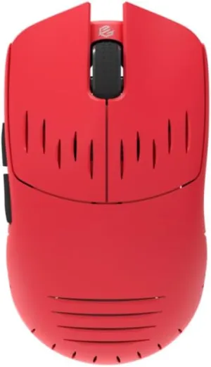 GWolves HT-S2 Lightweight Wireless Gaming Mouse, ~33Gram,8K-Report, Low Latency, PAW3395 26,000 CPI, Nrf52840 High-Performance CPU, 6 Programmable Btns, On-Board Memory, PC/Mac and Laptop (Red)