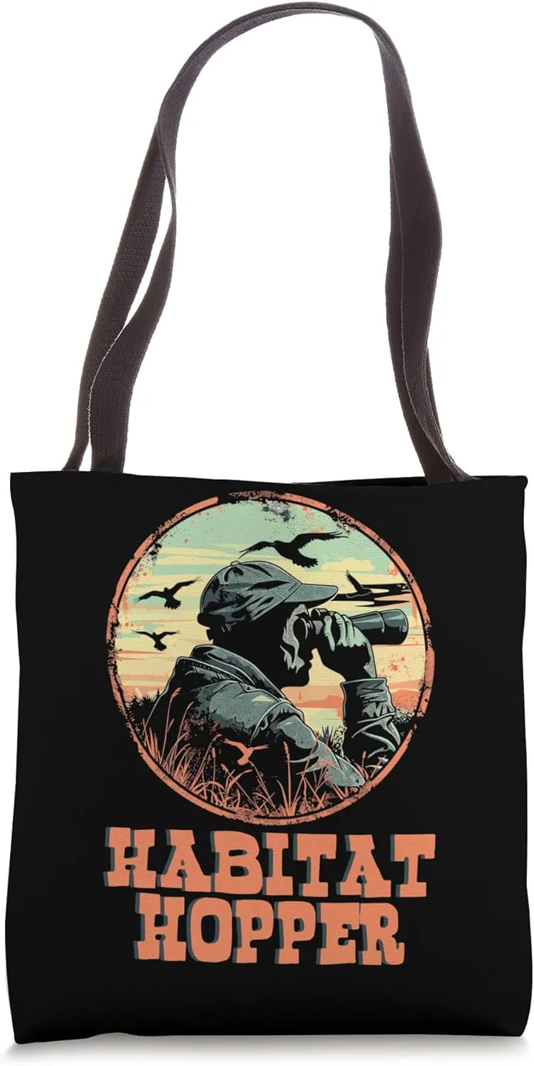 Habitat Hopper Bird Watcher Adventure Tote Bag