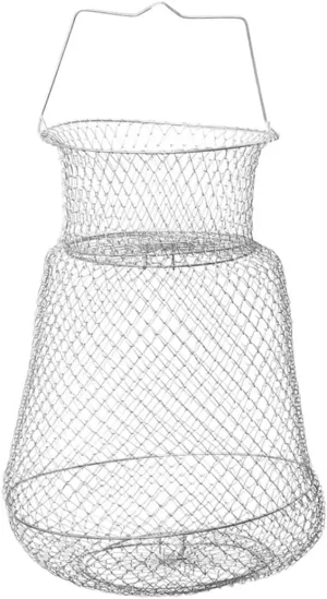 Happyyami Fishing Net Fishing Bait Traps for Fishing Wire Fish Tape Crab Fishing Kit Wire Fish Baskets Crab