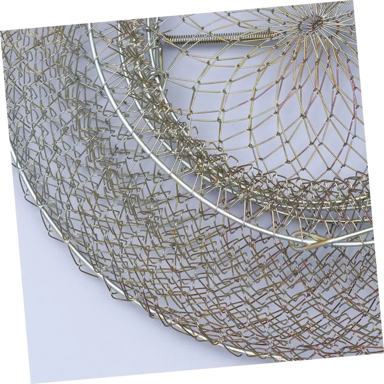 Happyyami Fishing Net Fishing Bait Traps for Fishing Wire Fish Tape Crab Fishing Kit Wire Fish Baskets Crab