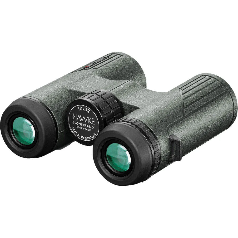 Hawke Frontier HD X 10x32 Binoculars - Green
