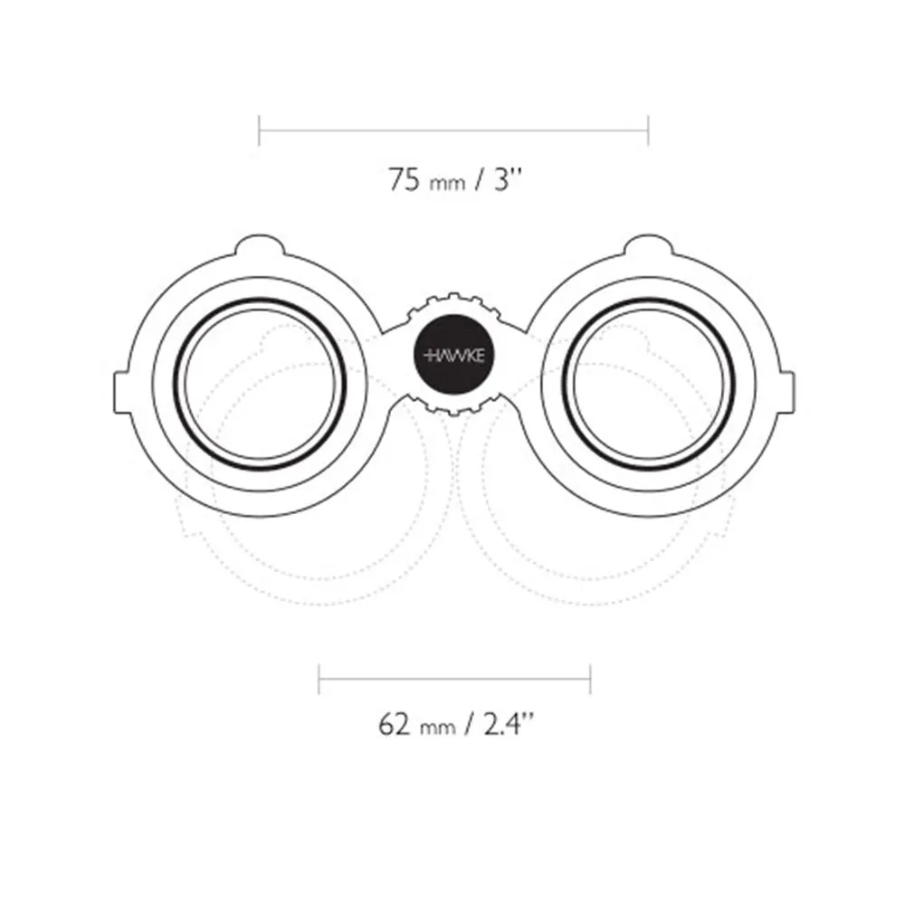 Hawke Nature Trek 10x50 Binoculars