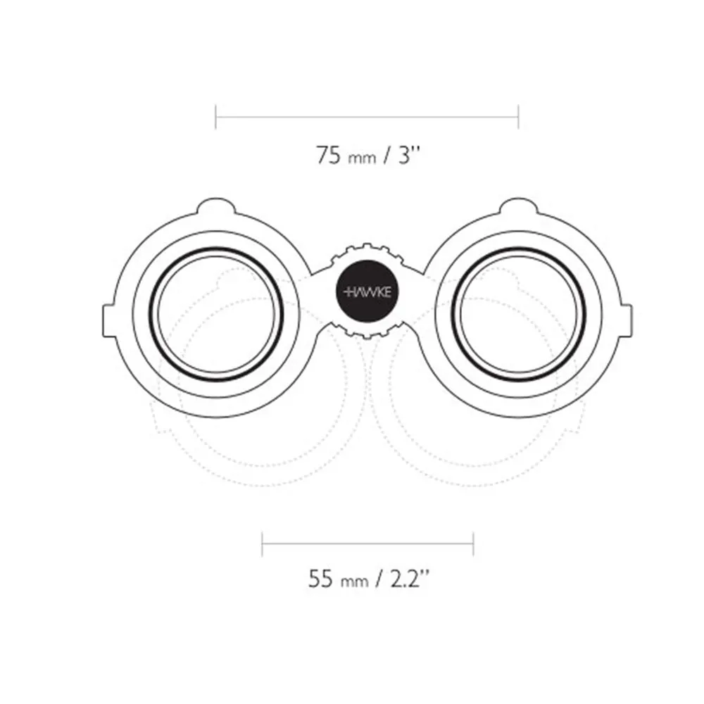 Hawke Nature Trek 8x32 Binoculars