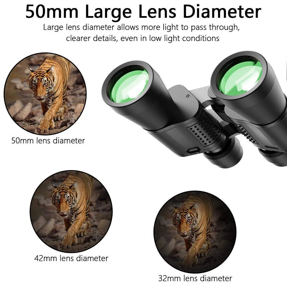 HD Military Zoom Binoculars - Powerful Optics for Hunting