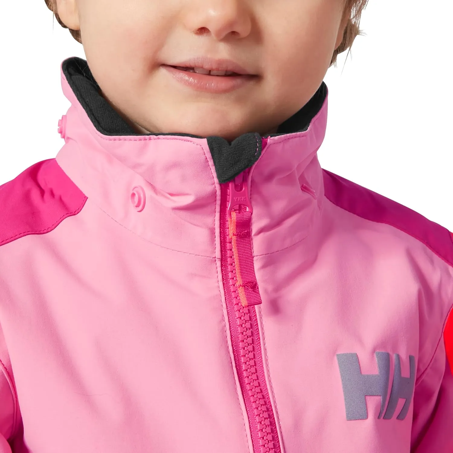 Helly-Hansen Rider 2.0 Insulated Ski Jacket for Kids - Waterproof, Breathable, Neon, Reflective, Recycled Materials