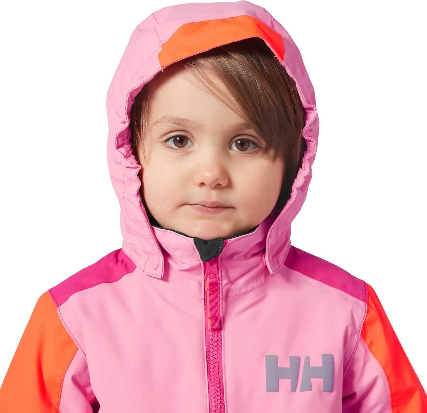 Helly-Hansen Rider 2.0 Insulated Ski Jacket for Kids - Waterproof, Breathable, Neon, Reflective, Recycled Materials