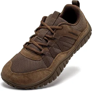 HOBIBEAR Womens Mens Barefoot Shoes Minimalist Trail Runner Wide Toe Box Zero Drop Outdoor Cross Training Shoe