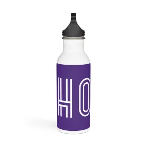 HOON Stylish Stainless Steel Water Bottle - Eco-Friendly, Durable, Perfect for On-the-Go - Purple