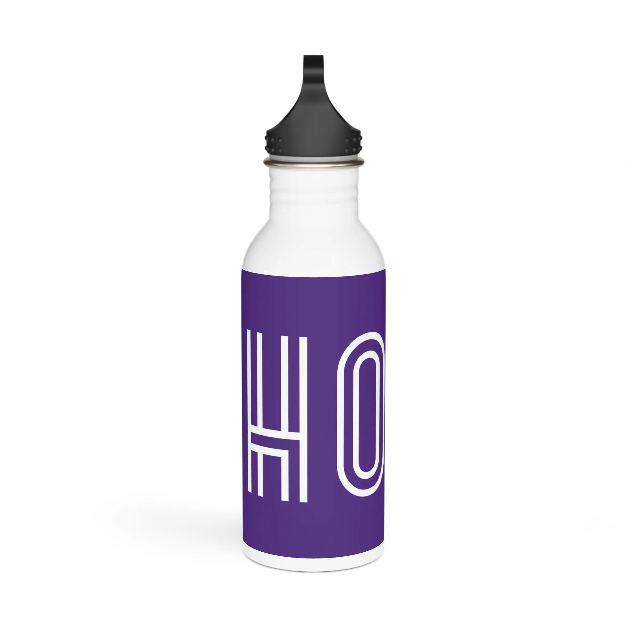 HOON Stylish Stainless Steel Water Bottle - Eco-Friendly, Durable, Perfect for On-the-Go - Purple