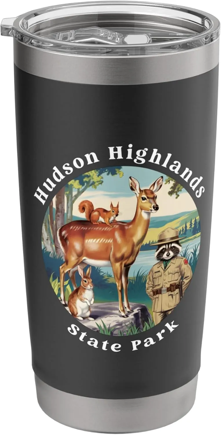 Hudson Highlands State Park New York Vacation Souvenir Stainless Steel Insulated Tumbler