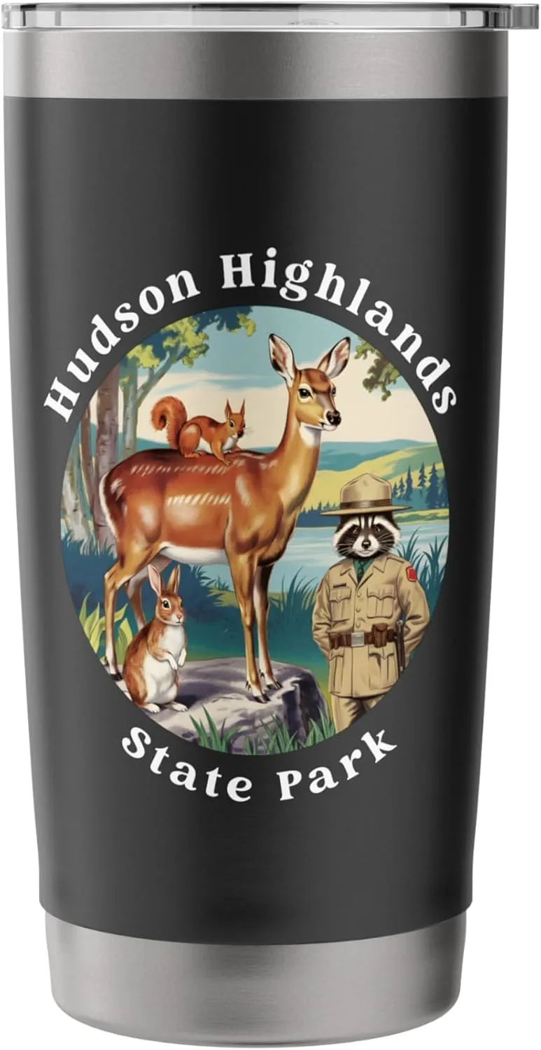 Hudson Highlands State Park New York Vacation Souvenir Stainless Steel Insulated Tumbler