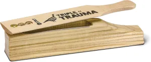 Hunters Specialties HS Strut Triple Trauma Adjustable Turkey Flock Effect Hunting Poplar Wood Box Call