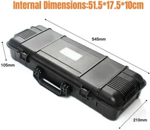 Hunting Waterproof Safety Case Shockproof Box Rifle Airsoft Scope Sights Sealed Storage Box Protective Tools Case