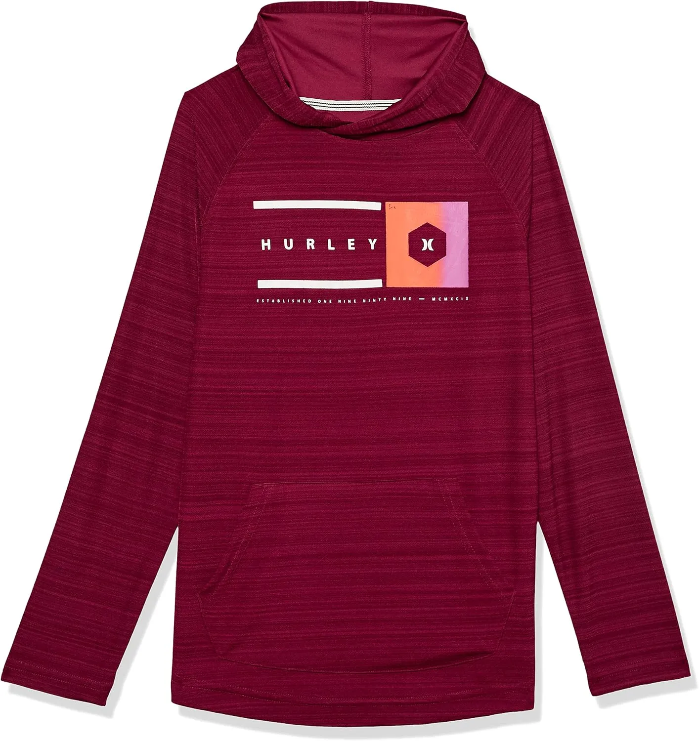Hurley Boys' Long Sleeve Hooded T-Shirt