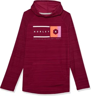 Hurley Boys' Long Sleeve Hooded T-Shirt
