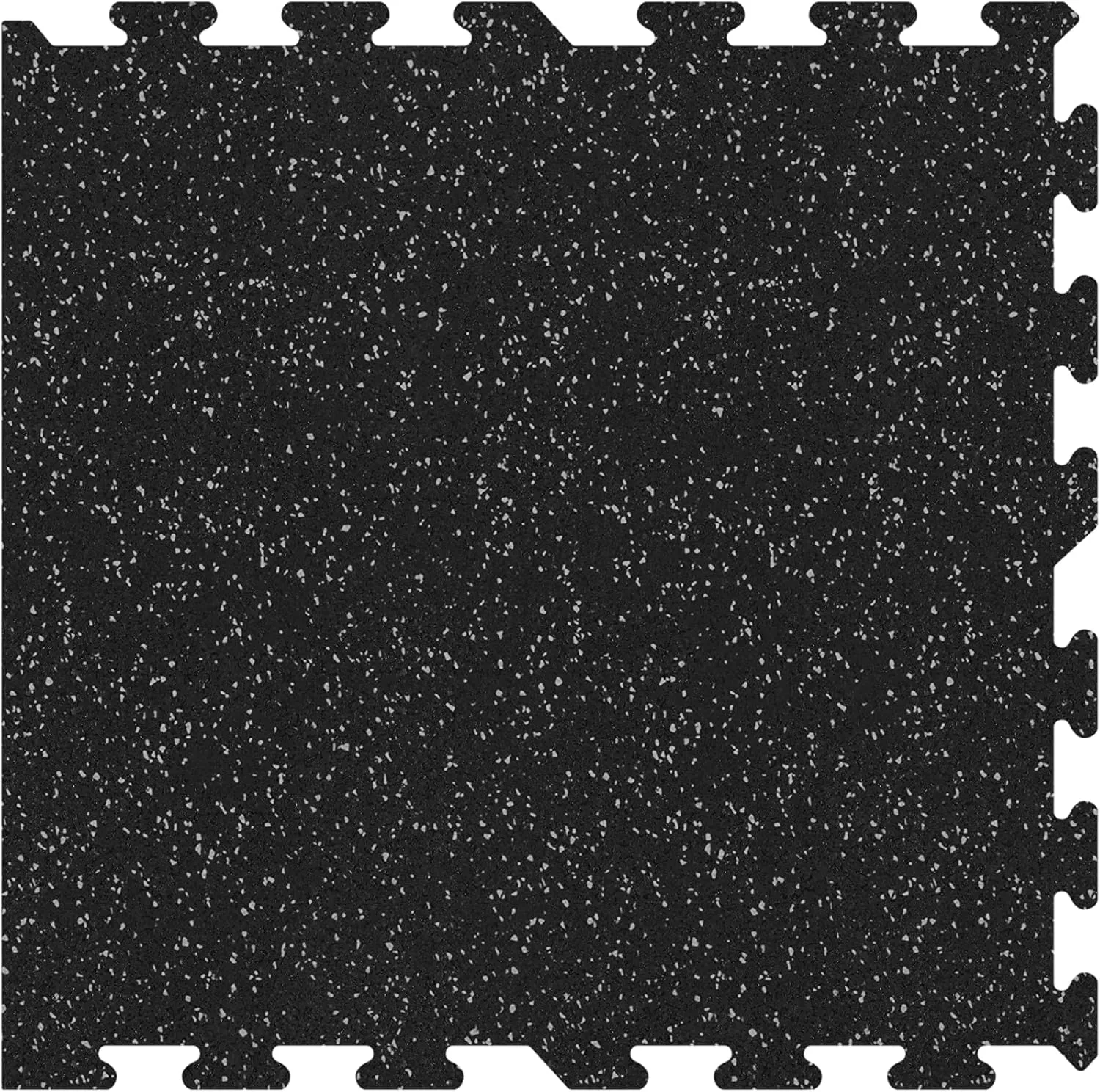 IncStores 8mm Strong Rubber Tiles (23in x 23in Tiles/Multi Piece Floor Kits) Interlocking Rubber Gym Mats for Home Gym Flooring, Exercise Mats, Equipment Mats & Fitness Room Floors