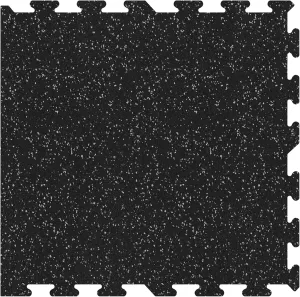 IncStores 8mm Strong Rubber Tiles (23in x 23in Tiles/Multi Piece Floor Kits) Interlocking Rubber Gym Mats for Home Gym Flooring, Exercise Mats, Equipment Mats & Fitness Room Floors