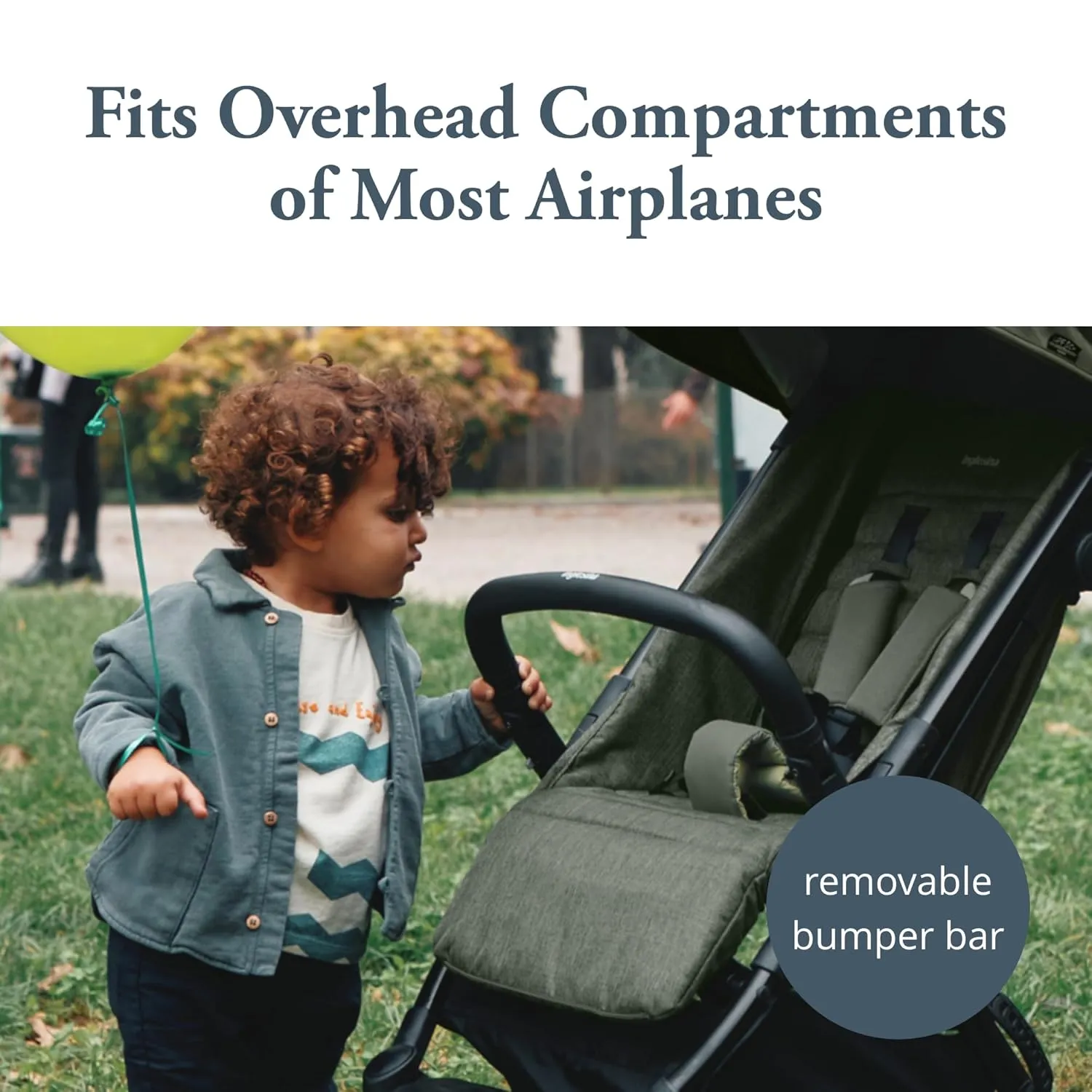 Inglesina Quid Stroller - Crocodile Green - Ultra Compact Lightweight Travel Stroller, Babies and Toddlers, Airplane Overhead Foldable, Reclining Seat Collapsible Canopy, 3 Months - 50 lbs, BPA Free