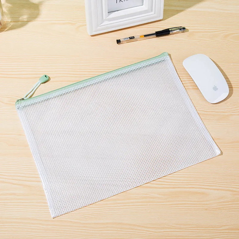Inlovearts PVC Waterproof Zipper Storage Bag