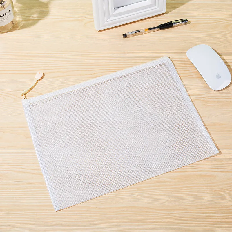 Inlovearts PVC Waterproof Zipper Storage Bag