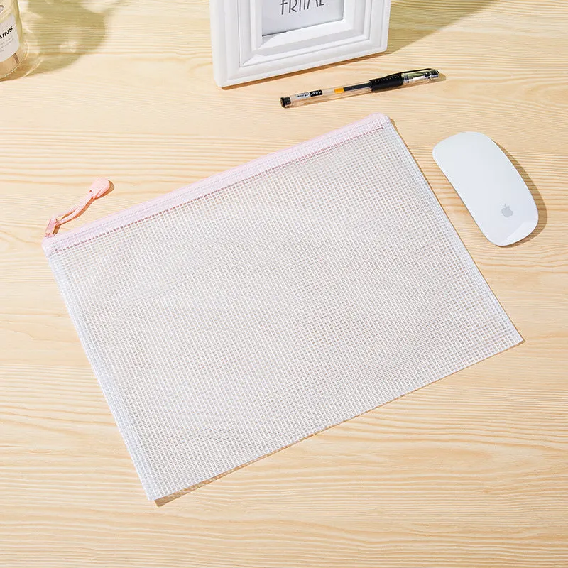 Inlovearts PVC Waterproof Zipper Storage Bag