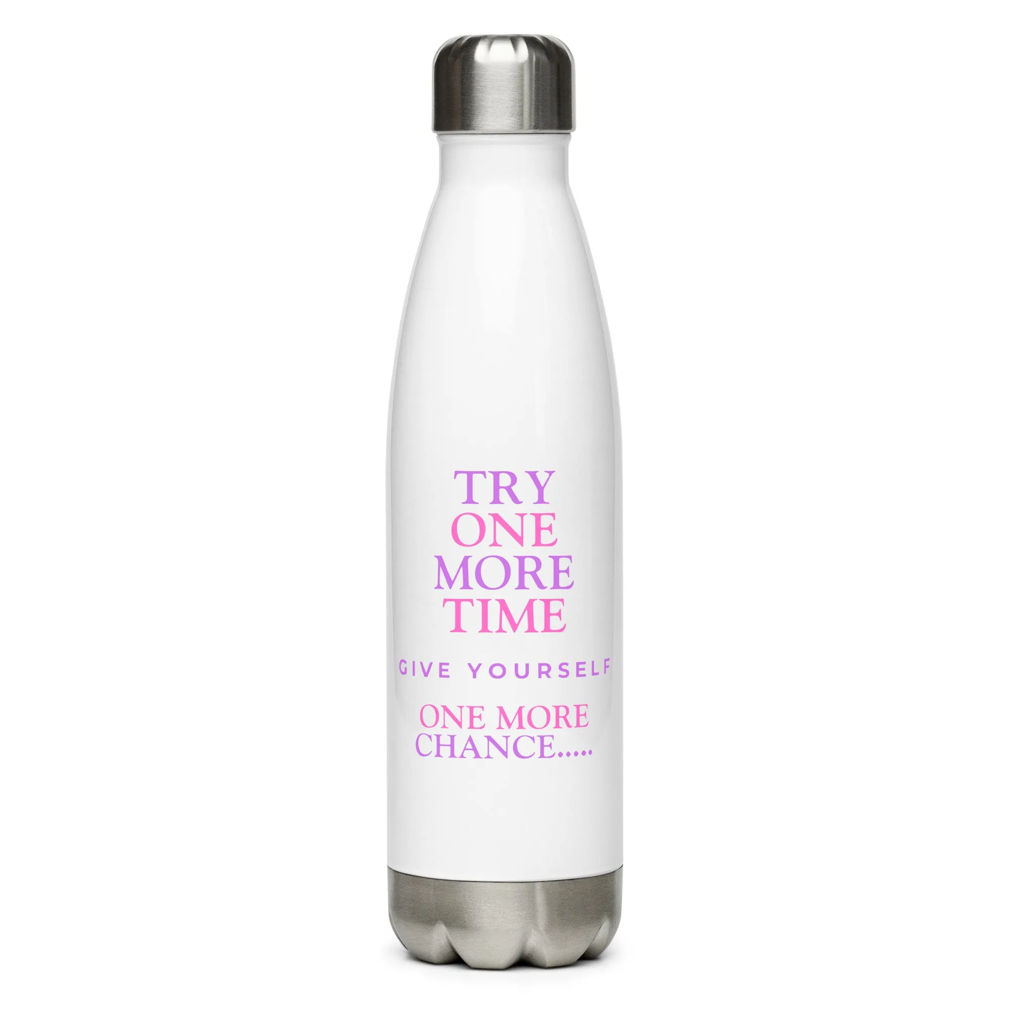 Inspirational Stainless steel water bottle
