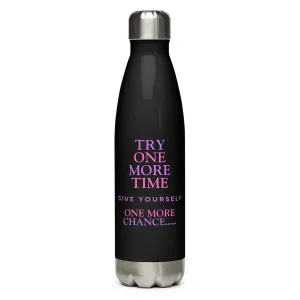 Inspirational Stainless steel water bottle