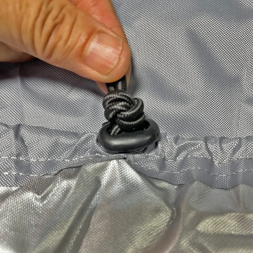 Kayak Cover Heavy Duty 420D Dust Cover Waterproof&UV Protection Kayak Cover for Outdoor Storage