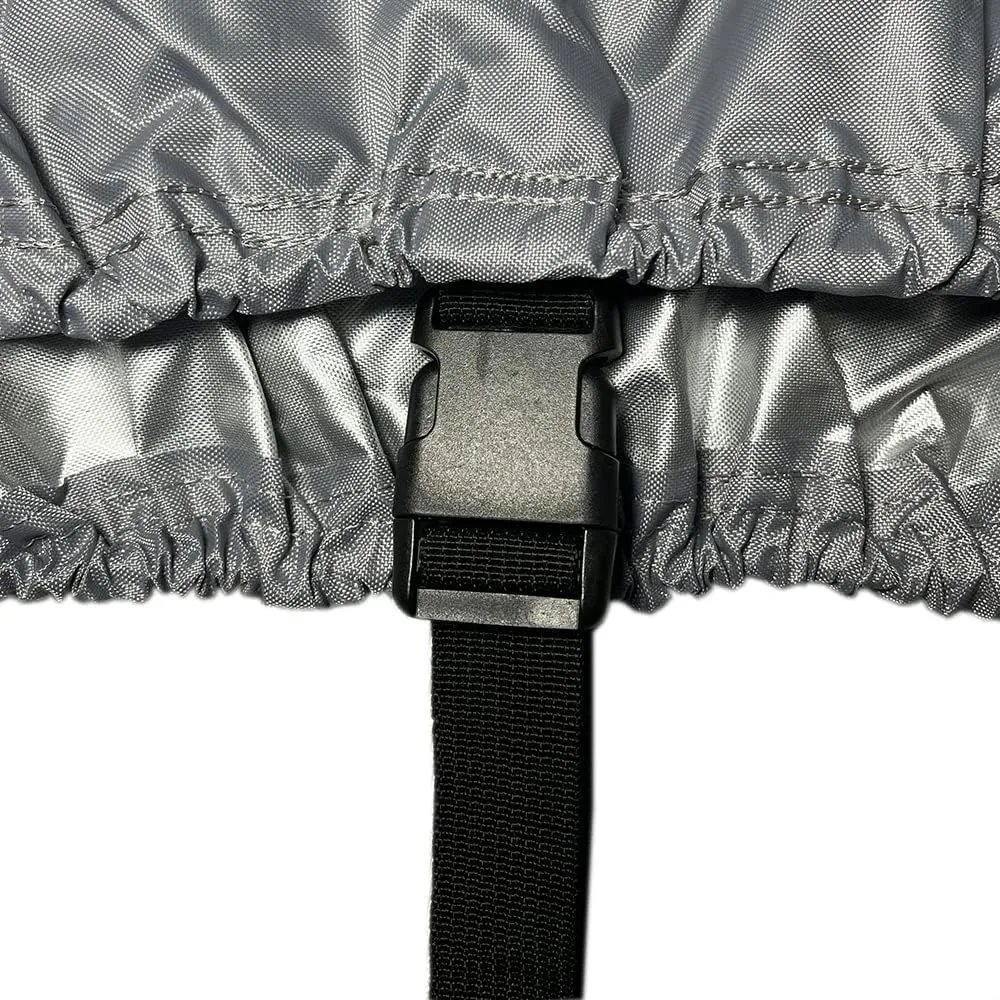 Kayak Cover Heavy Duty 420D Dust Cover Waterproof&UV Protection Kayak Cover for Outdoor Storage