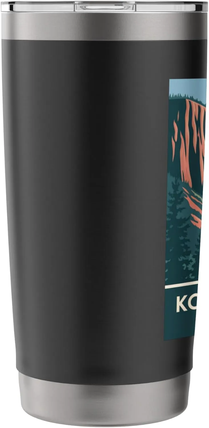 Kobuk Valley National Park Vintage Camping Hiking Men Women Stainless Steel Insulated Tumbler