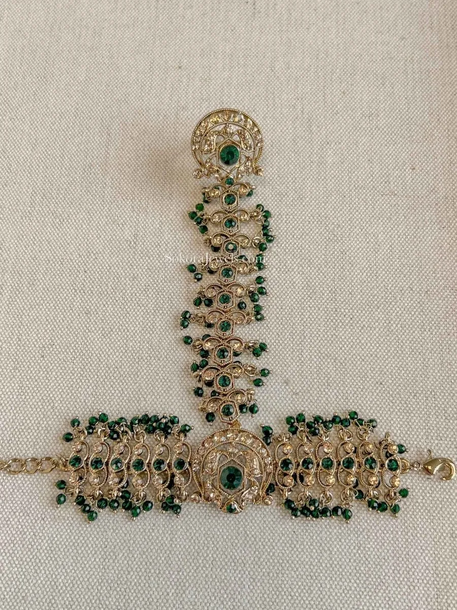 Kully Hand harness -  Green