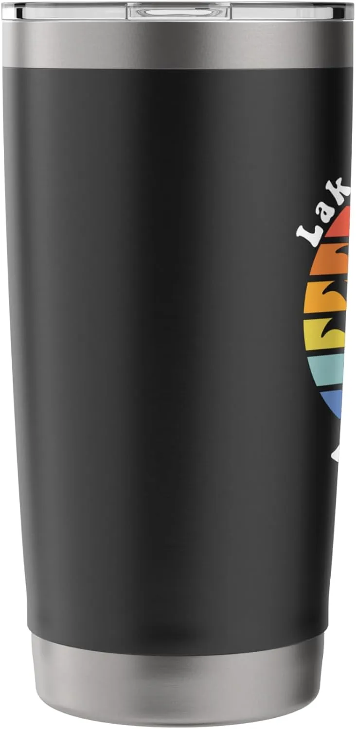Lake D'Arbonne Louisiana LA Sunrise Vacation Souvenir Stainless Steel Insulated Tumbler