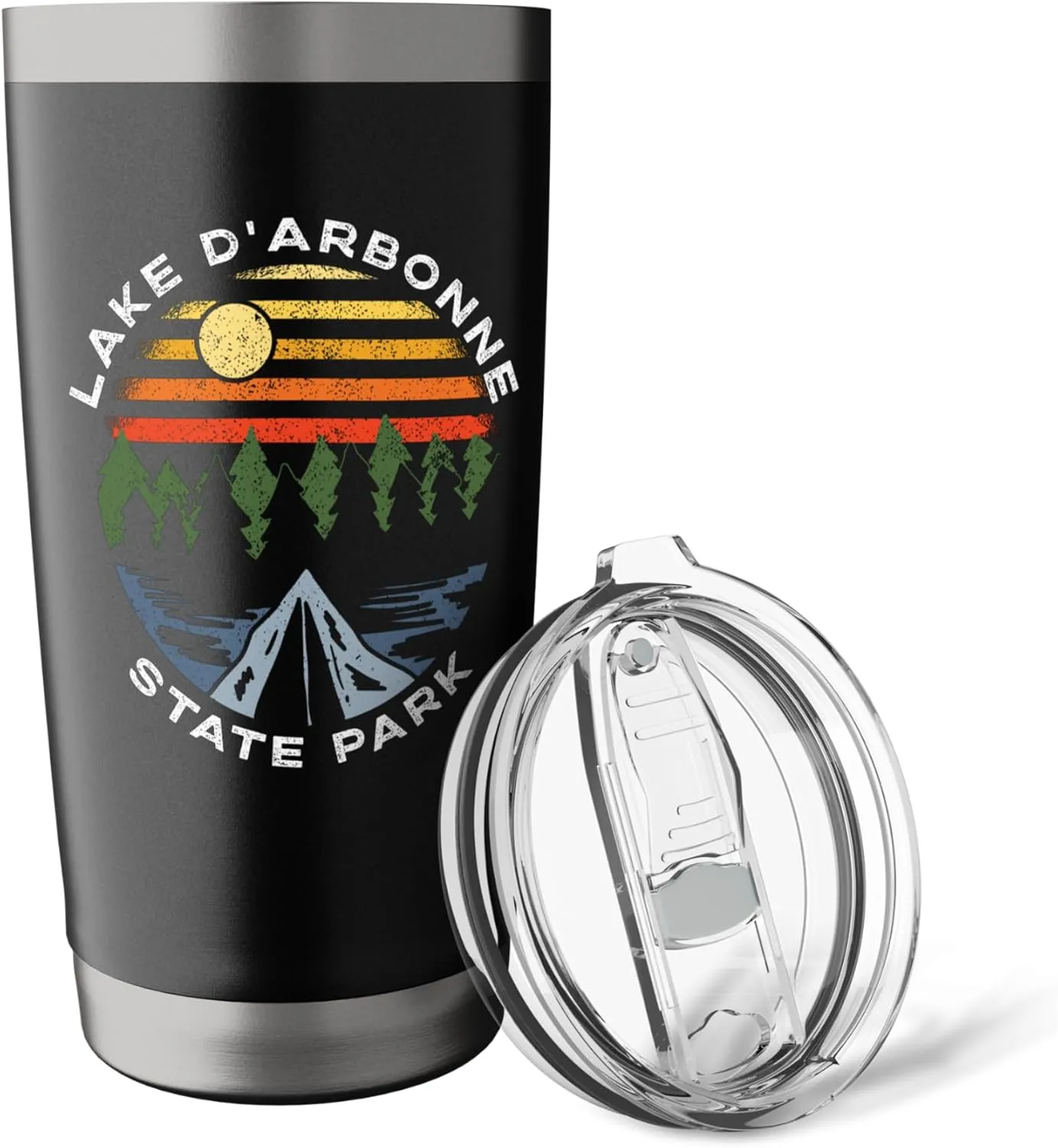 Lake D'Arbonne State Park Louisiana Forest Camping Vacation Stainless Steel Insulated Tumbler
