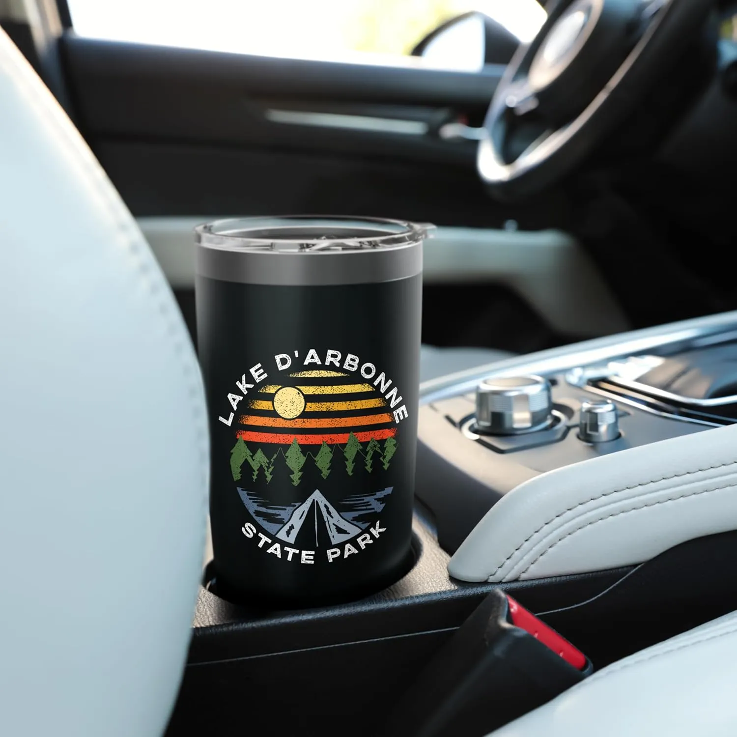 Lake D'Arbonne State Park Louisiana Forest Camping Vacation Stainless Steel Insulated Tumbler