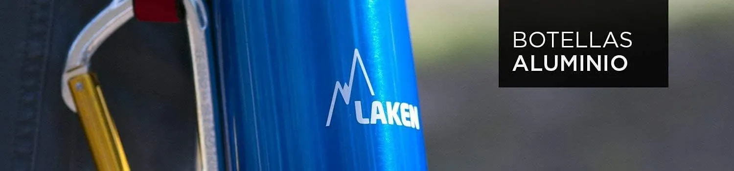 Laken Classic Aluminum Water Bottle, Wide Mouth with Screw Cap and Loop, BPA Free, Made in Spain, 34oz, Turquoise