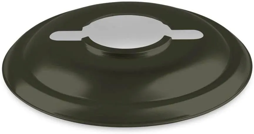 Lantern Reflector Shade for Feuerhand Oil Lantern, Directs Light, Glare and Globe Protection, Olive Green