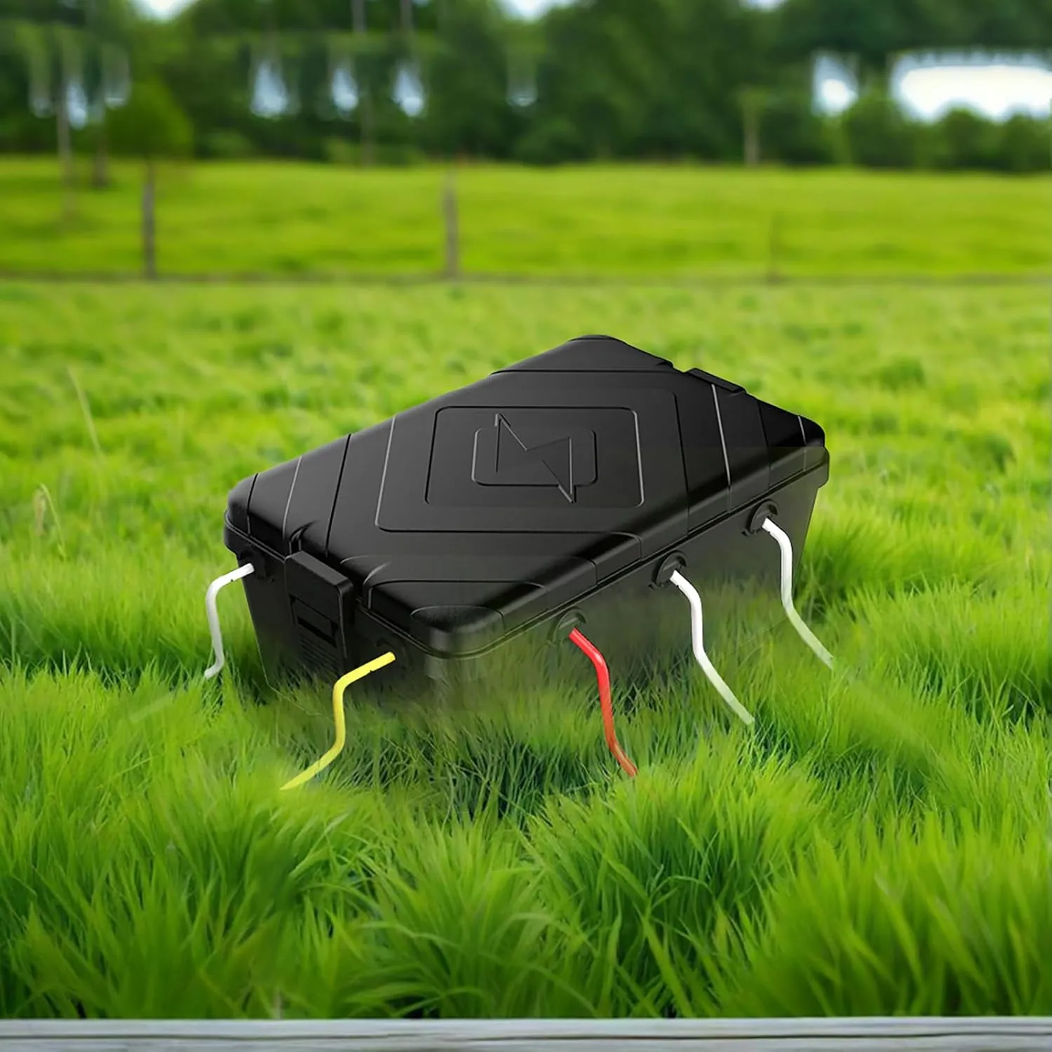 Large Outdoor Electrical Box (12.6 x 8.5 x 5.2 in) - IP54 Waterproof Outdoor Outlet Covers,Extension Cord Covers Protect for Timer Outle,Power Strips,Plug, Socket,and Holiday Light Decorations
