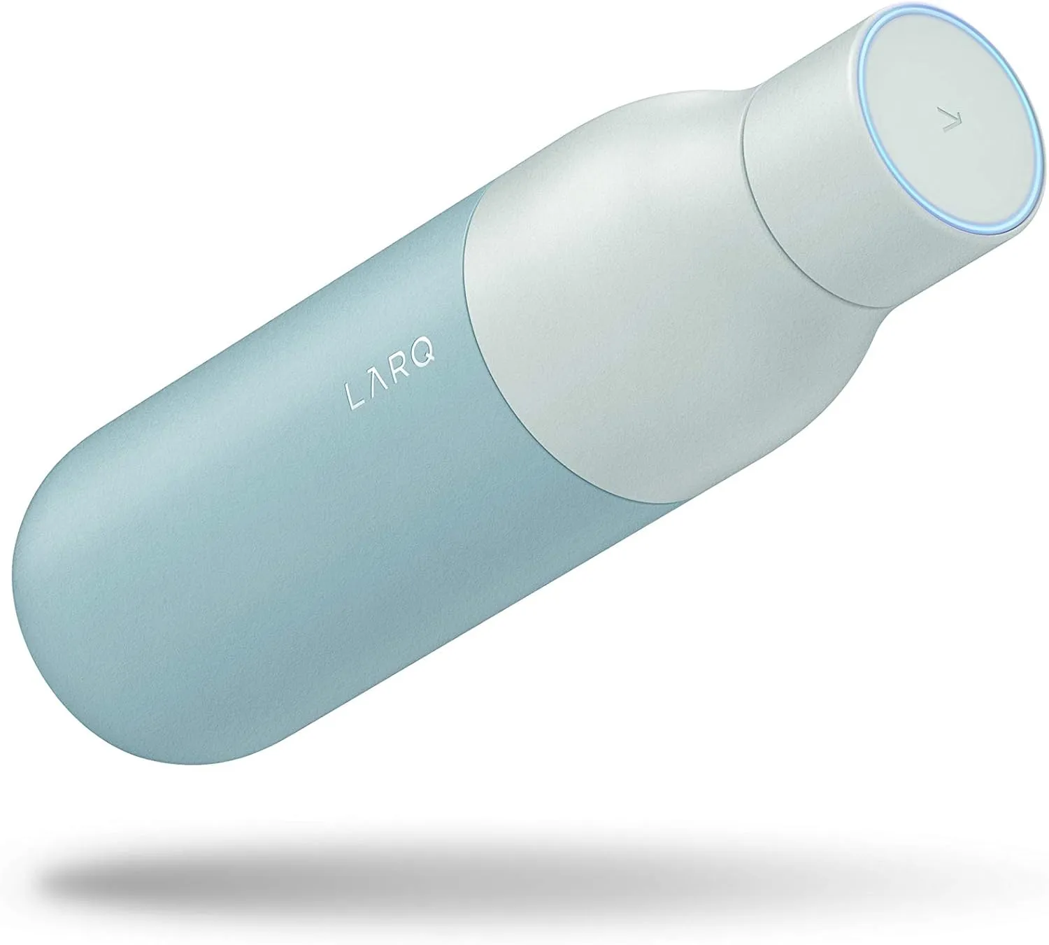 LARQ Bottle PureVis 25 oz - Self-Cleaning and Insulated Stainless Steel Water Bottle with UV Water Purifier and Award-winning Design | Reusable & Travel Friendly, Seaside Mint