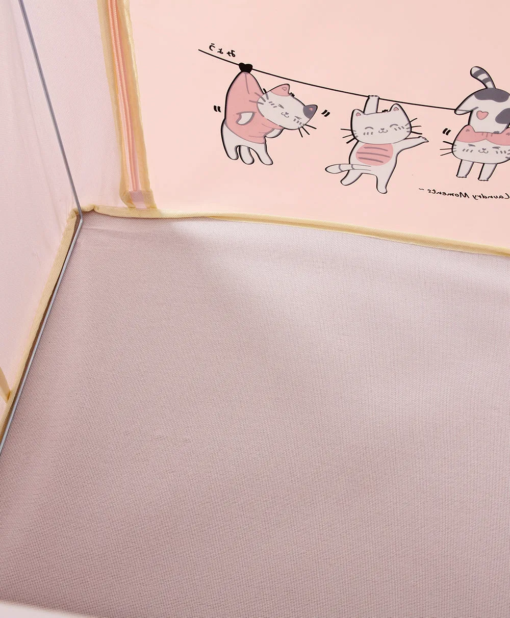 Laundry Meow Foldable Storage Box