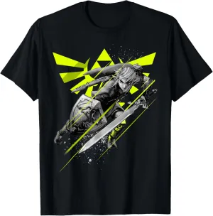 Legend of Zelda Link Neon Green Crest T-Shirt