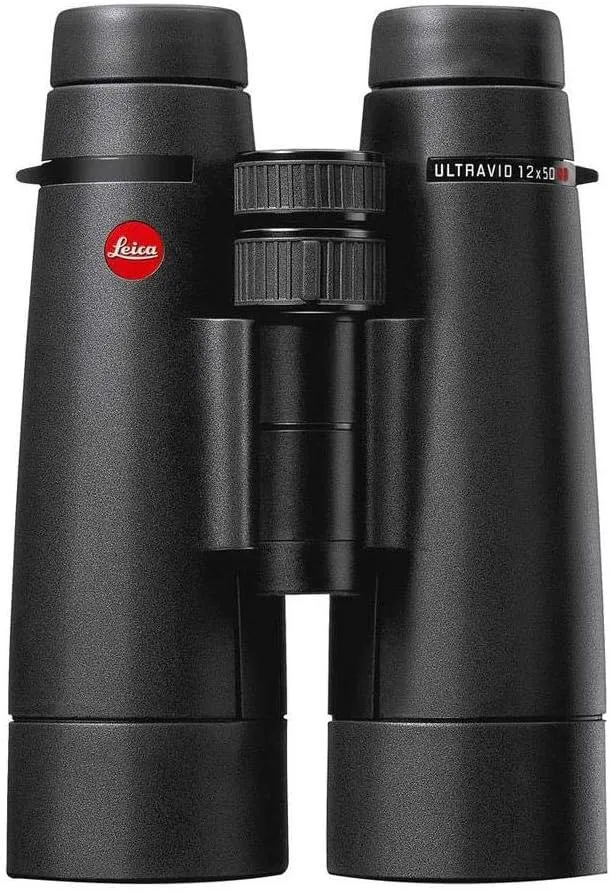 Leica Ultravid 12x50 HD Plus Binoculars with HighLux-System HLS, Black