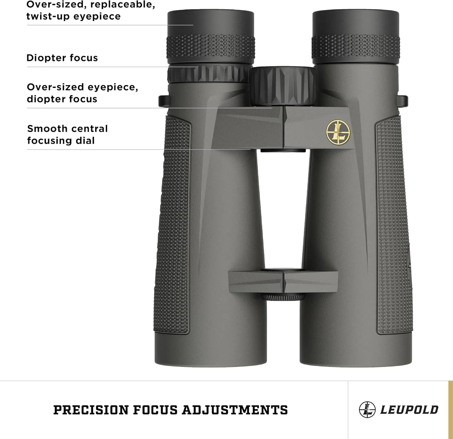 Leupold BX-5 Santiam HD Binoculars, 12x50mm (175856)