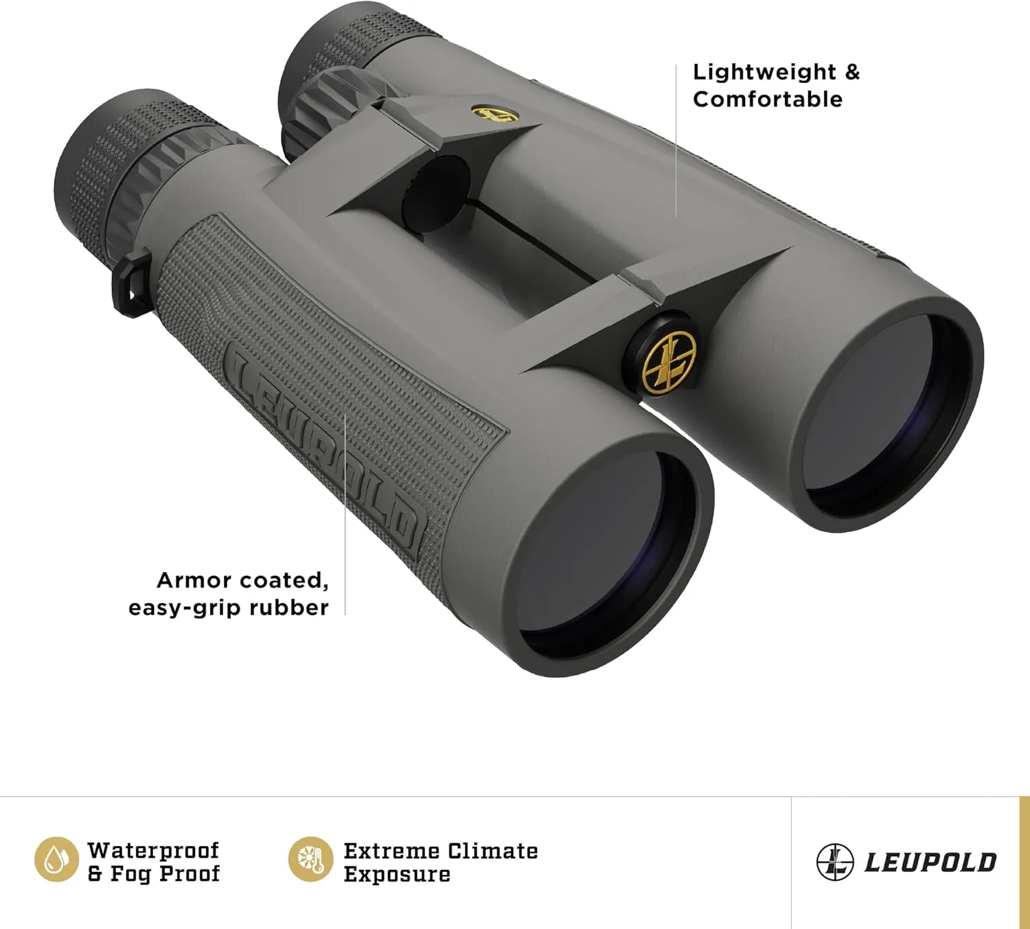 Leupold BX-5 Santiam HD Binoculars, 15x56mm (172457)