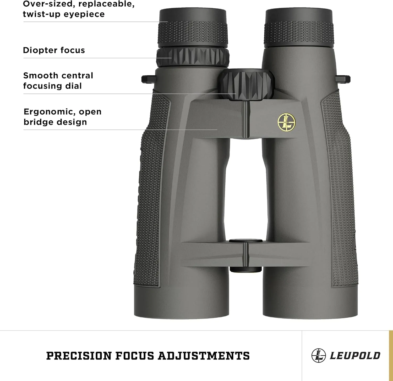 Leupold BX-5 Santiam HD Binoculars, 15x56mm (172457)