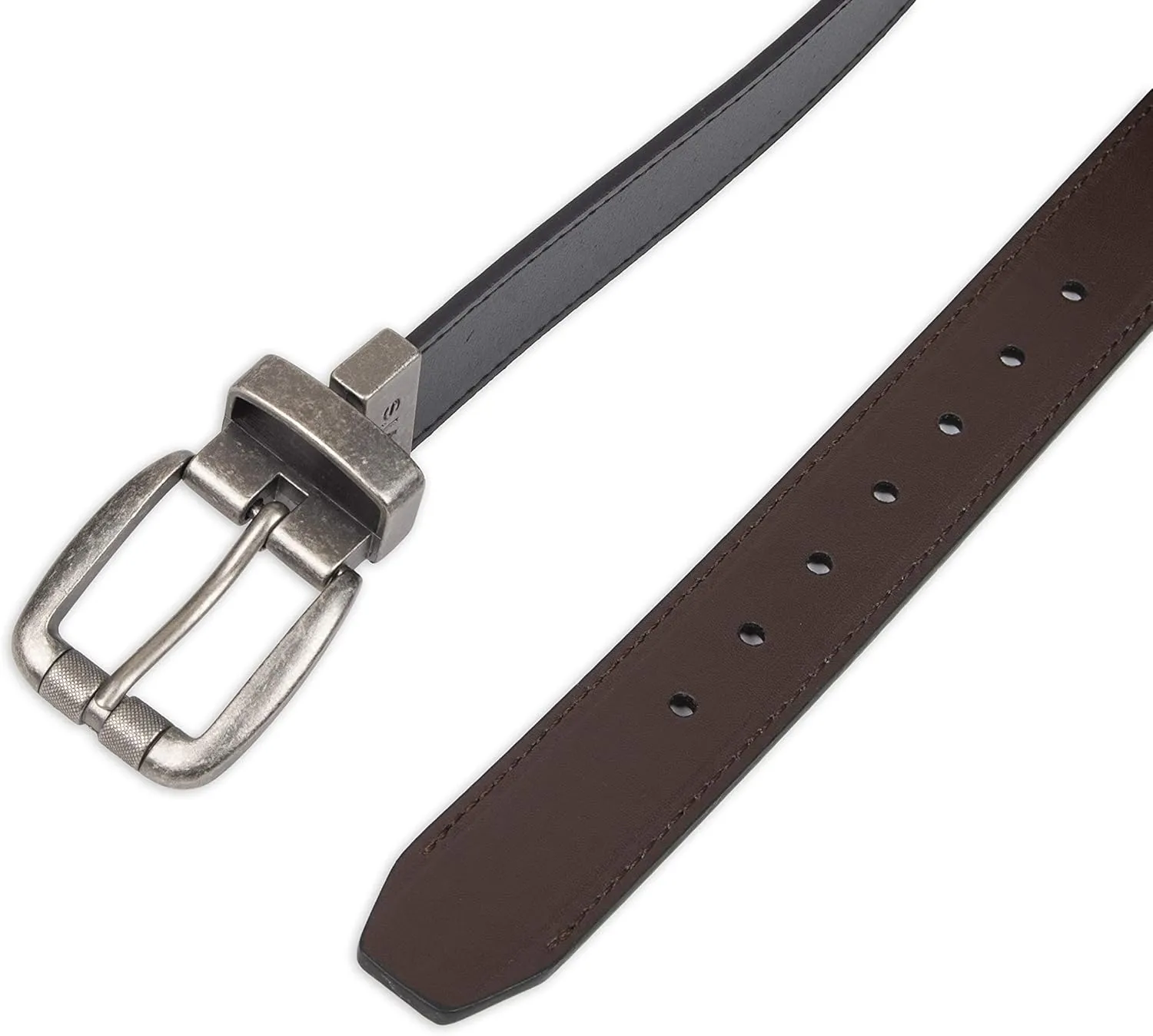Levi's Big Kids Belt - School Friendly Casual Two-in-One Reversible Belt