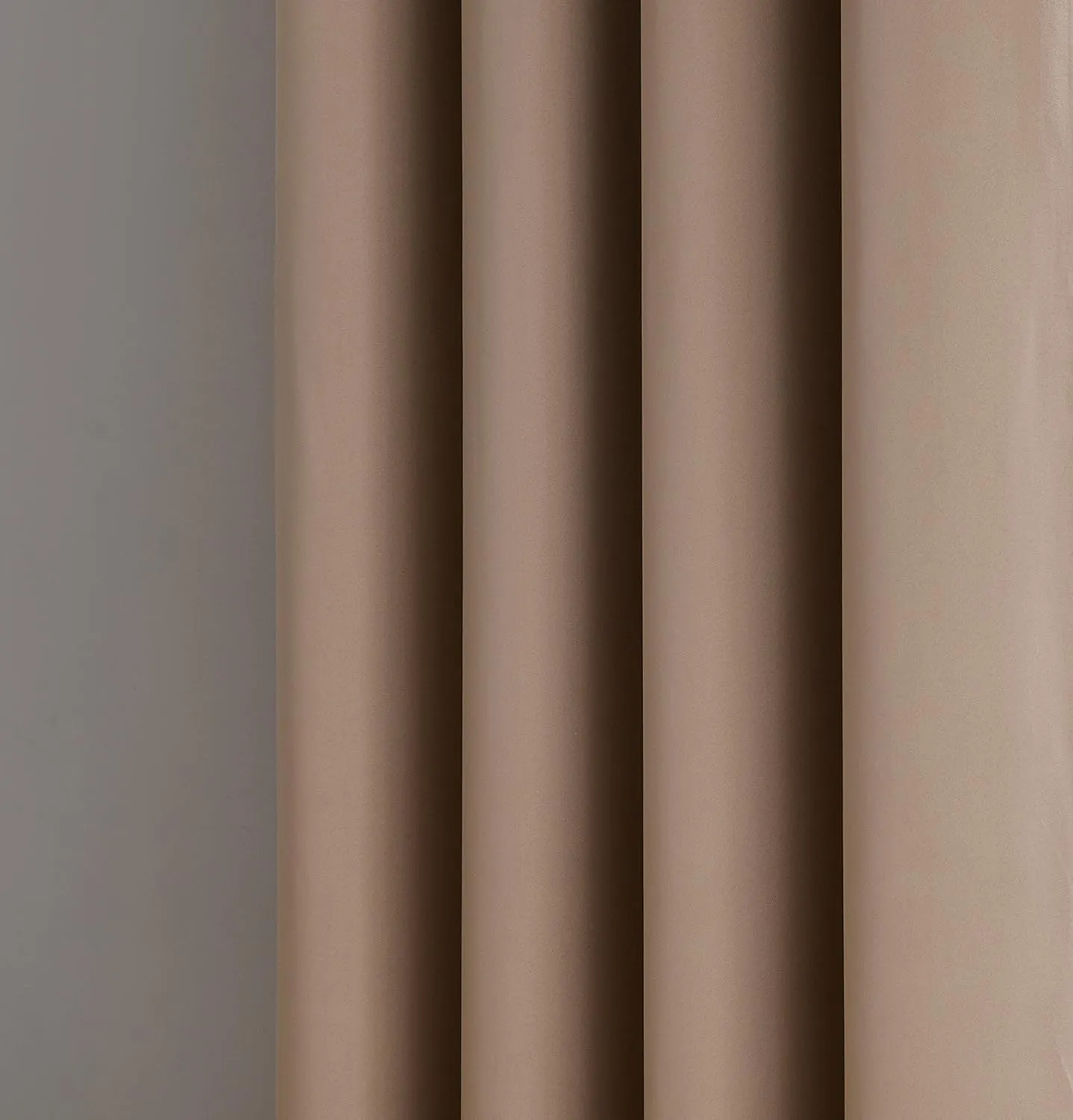 LINENZONE Taupe Brown Patio Door Curtain for Sliding Door. Use Extra Wide Curtains as Curtains for Sliding Glass Door, Curtains for Patio Doors or Balcony Curtains. (Nicole 102 x 84 Taupe)