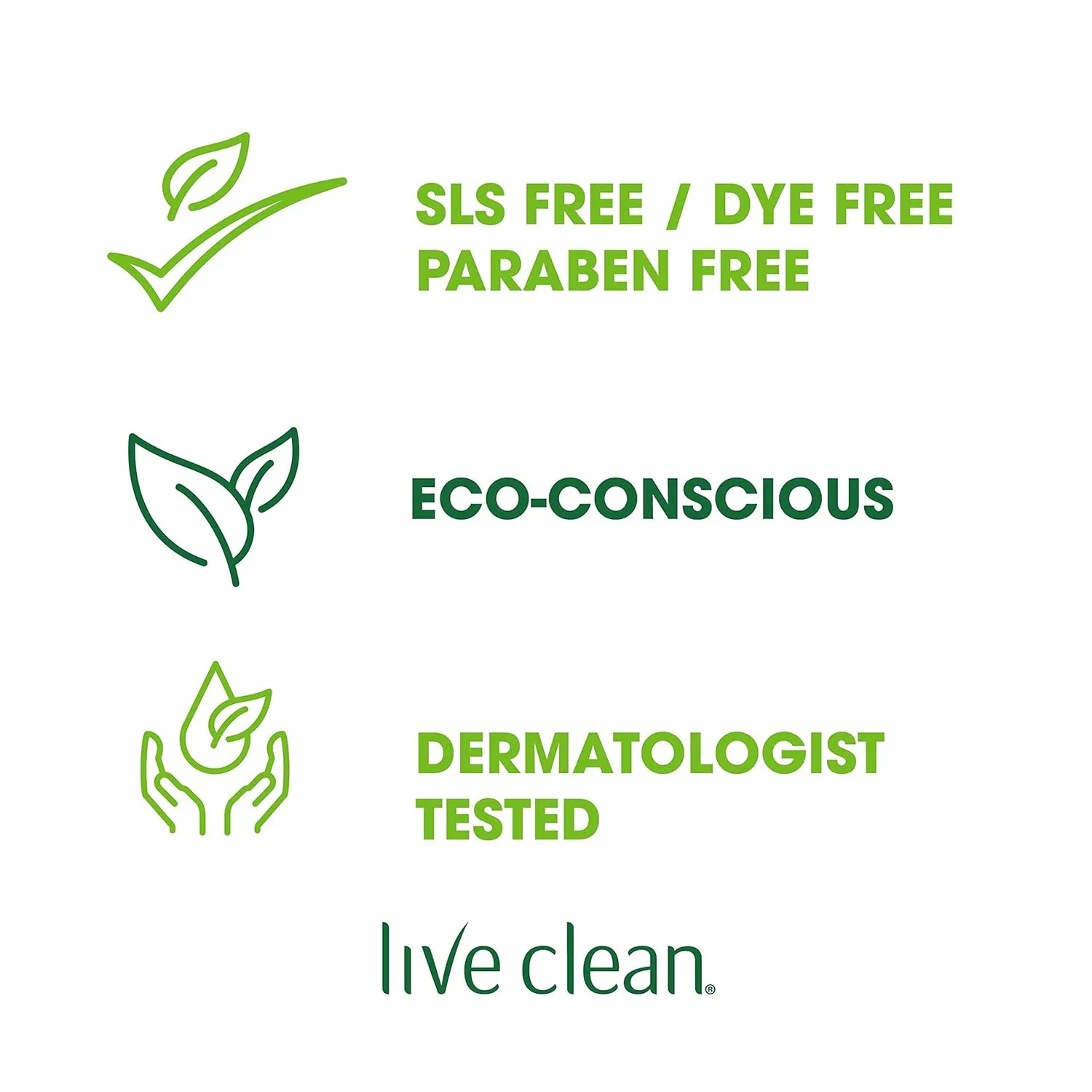 Live Clean Body Wash, Hydrating Fresh Water, 17 Oz
