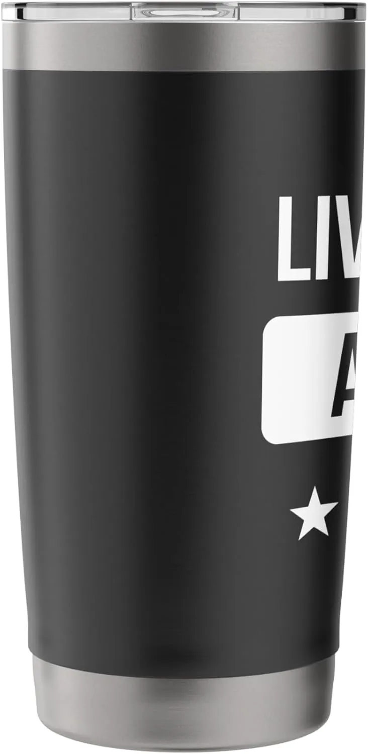 Livin' The Alden Life Family Reunion Squad First Last Name Stainless Steel Insulated Tumbler