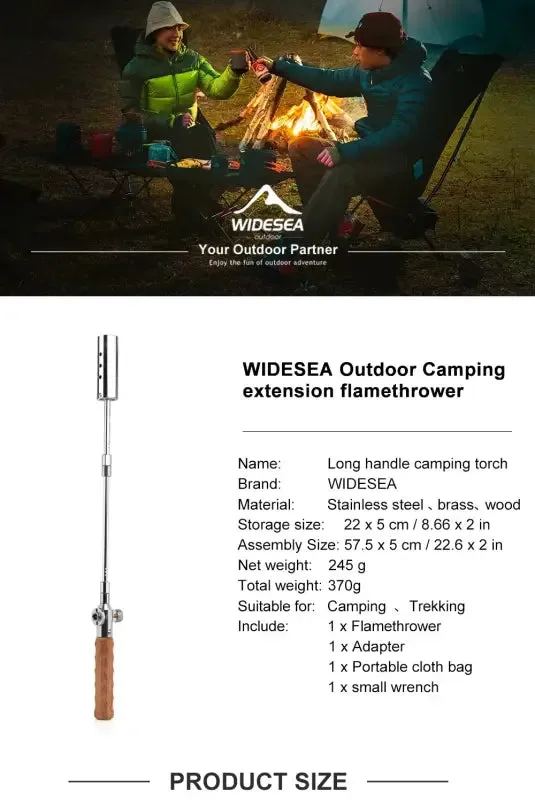 Long Handle Camping Torch